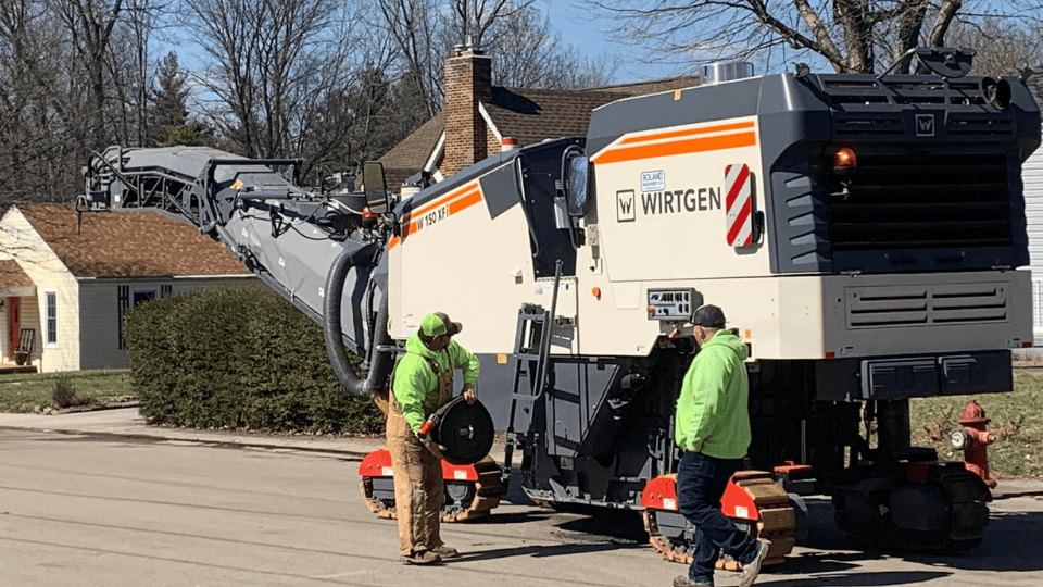 Farmington Street Paving Work Underway