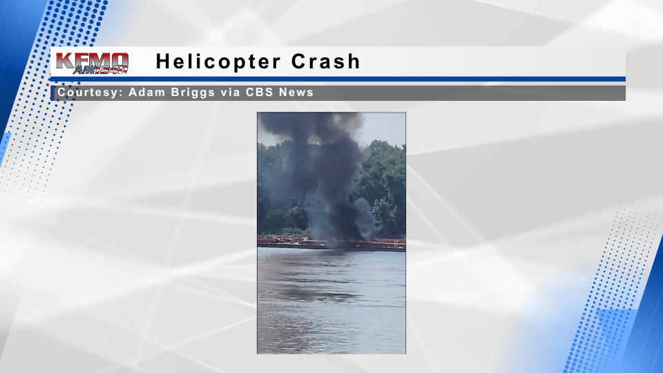 Helicopter Crashes into Barge on Mississippi River, Two Dead