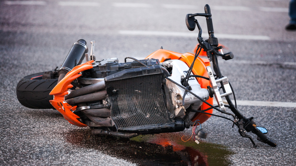 Motorcyclist Injured in Route Y Crash Near Brickey Road