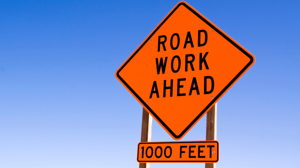Route B in St. Francois County Reduced for Shoulder Work
