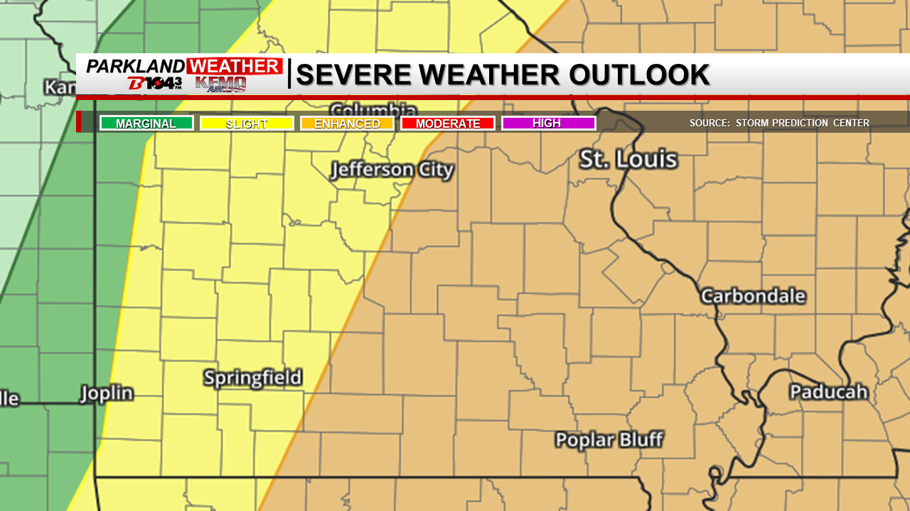 Severe Weather Threat This Weekend in Missouri and Illinois